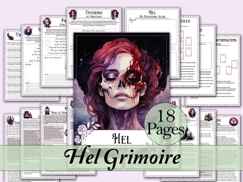 Hel Book of Shadows Bundle