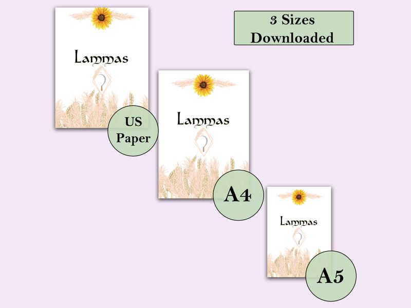 Lammas Book of Shadows Bundle