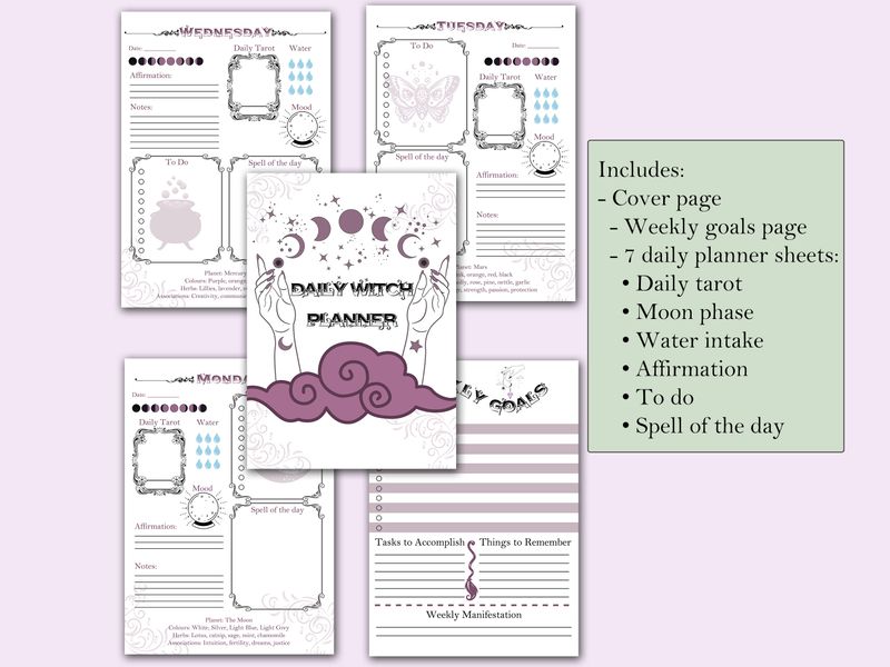 Daily Witch Planner