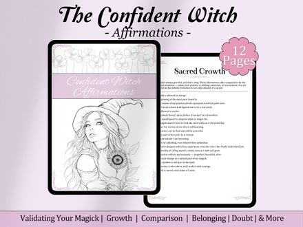 The Confident Witch Affirmations