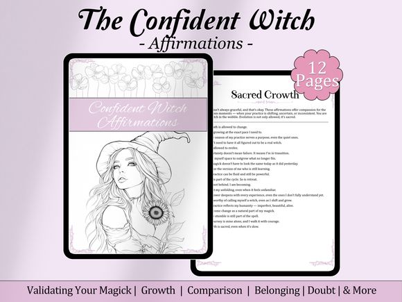 The Confident Witch Affirmations