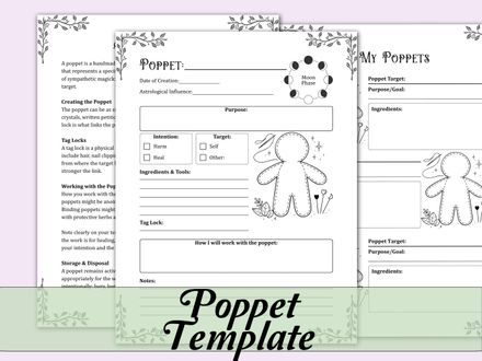 Poppet Spell Template