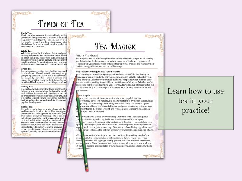Tea Magick Guide | Tasseomancy
