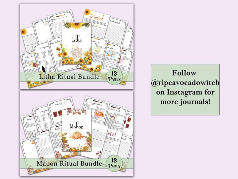Lammas Book of Shadows Bundle