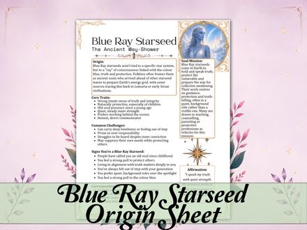 Blue Ray Starseed Origin