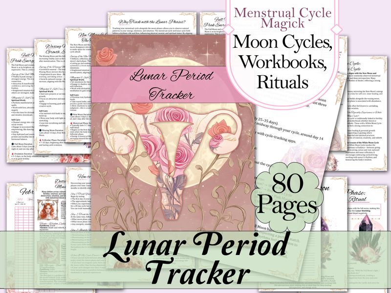 Menstrual Cycle Magick Guide + Workbooks