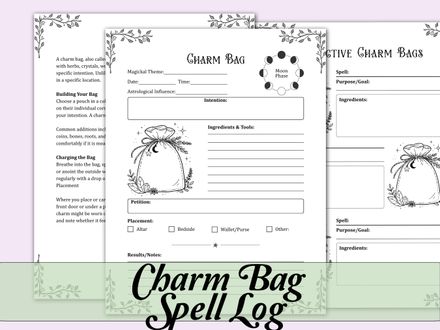 Charm Bag Log
