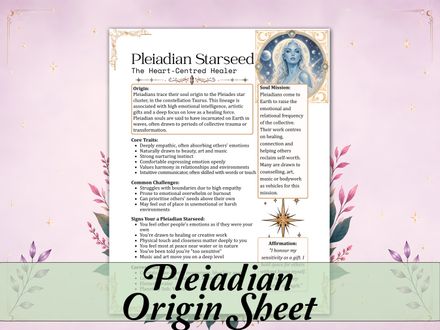 Pleiadian Starseed