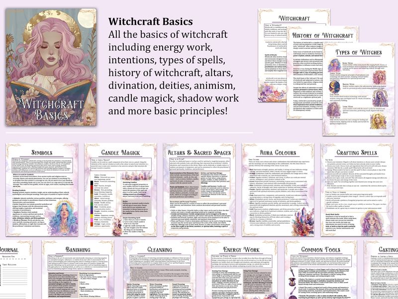 My First Grimoire | Complete Digital Book of Shadows - 2nd Edition