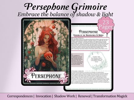 Persephone Book of Shadows Bundle