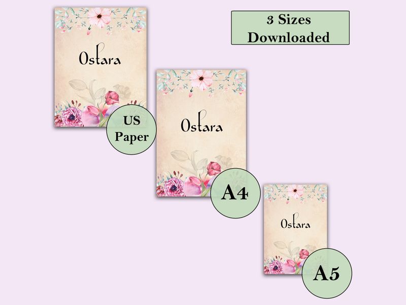 Ostara Book of Shadows Bundle - Vintage