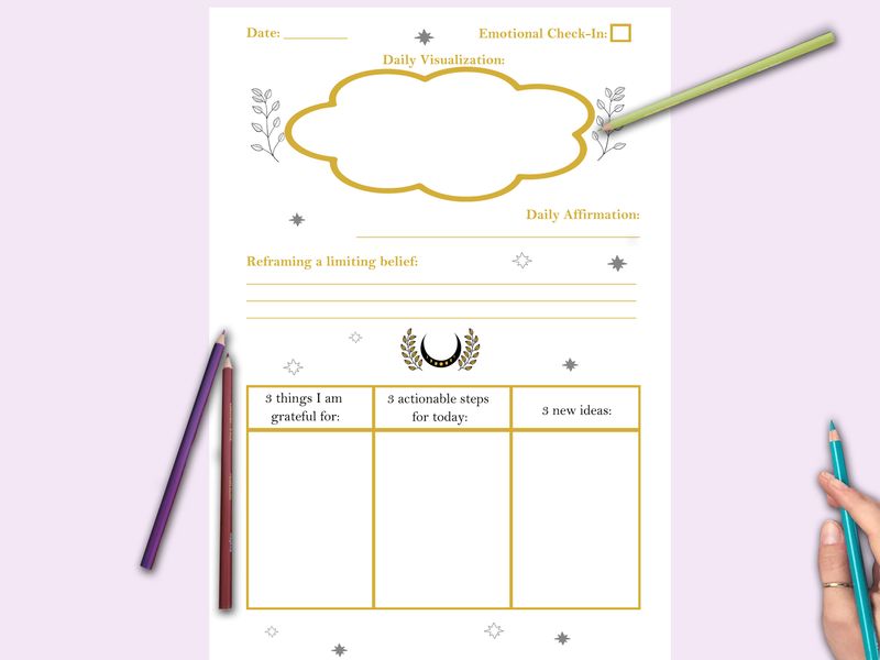 Manifestation Journal - Gold Edition