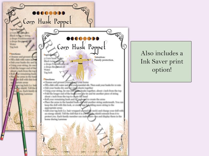 Lammas Book of Shadows Bundle