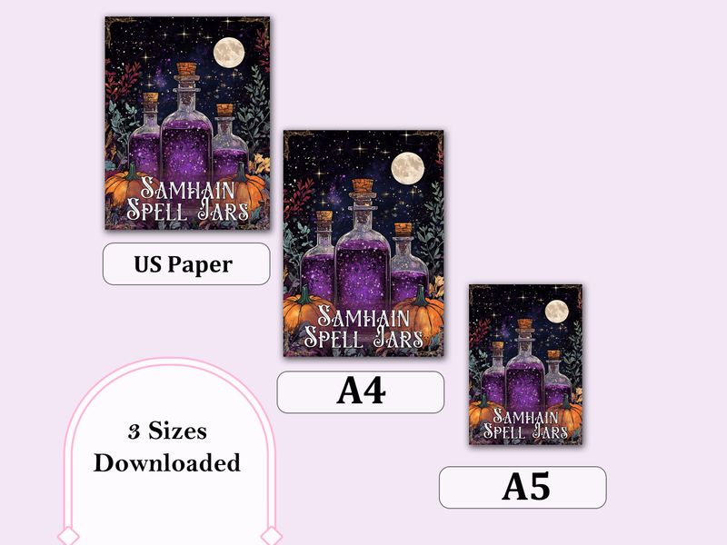 Samhain Spell Jar Recipe Bundle