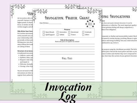 Invocation Log