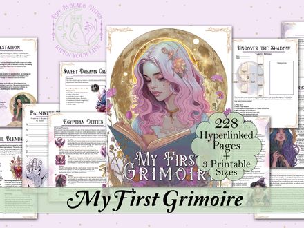 My First Grimoire | Complete Digital Book of Shadows - 2nd Edition