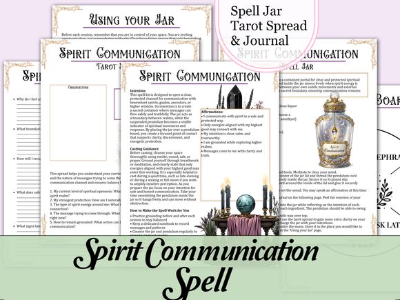 Spirit Communication Spell Kit