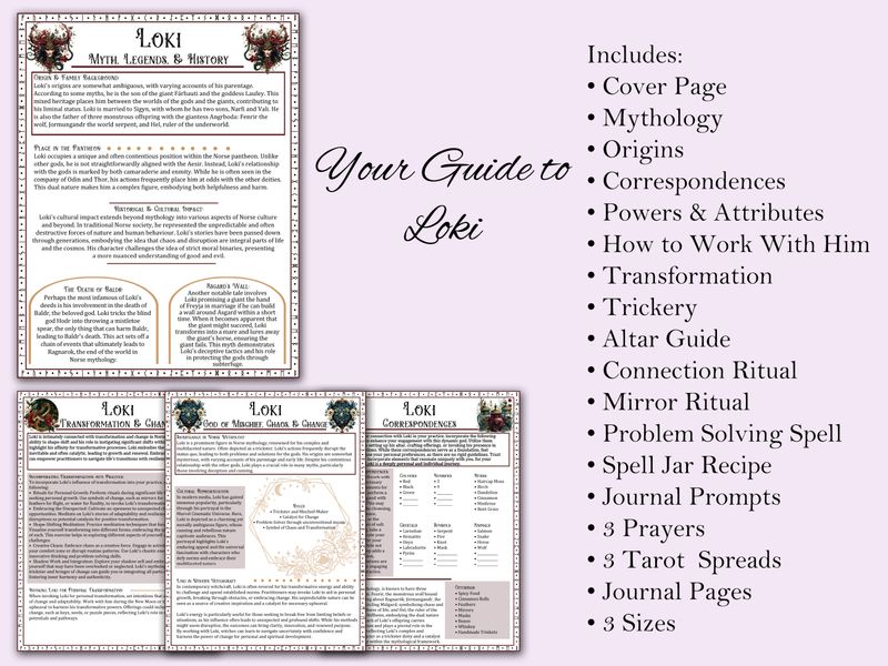 Loki Book of Shadows Bundle