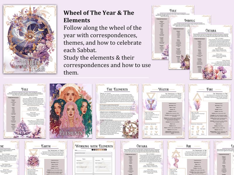 My First Grimoire | Complete Digital Book of Shadows - 2nd Edition