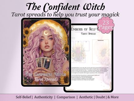 The Confident Witch Tarot Spreads