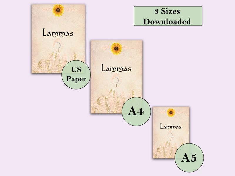 Lammas Book of Shadows Bundle - Vintage
