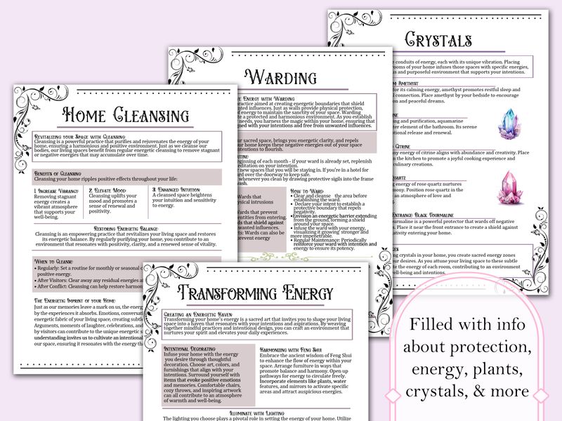 House Magick Book of Shadows Bundle