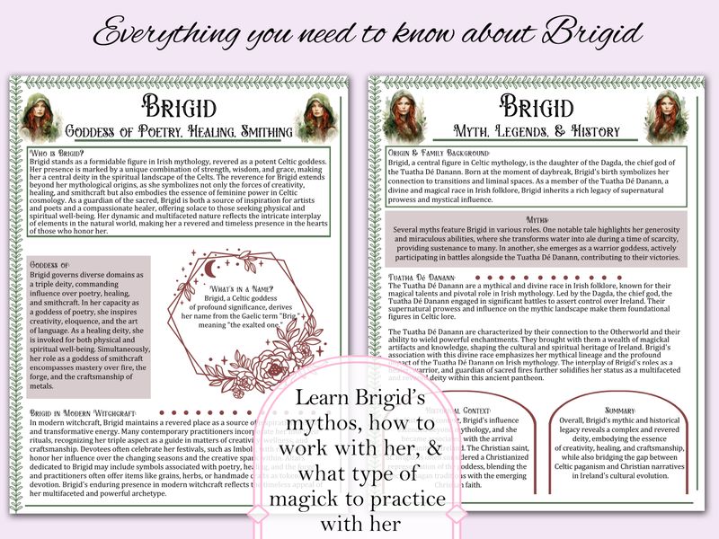 Brigid Book of Shadows Bundle