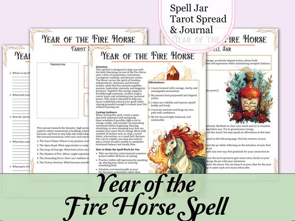 Year of the Fire Horse Spell