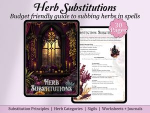 Herb Substitutions Guide