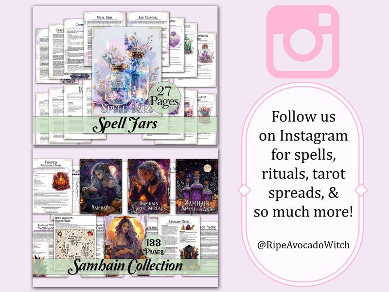 Samhain Spell Jar Recipe Bundle