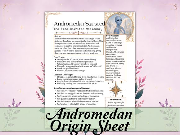 Andromedan Starseed