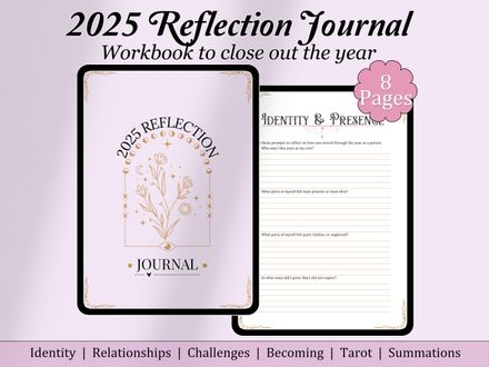 2025 Reflection Journal