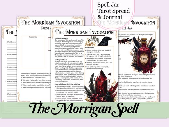 The Morrigan Spell Kit