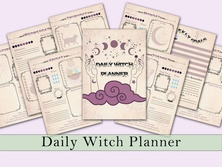 Daily Witch Planner - Vintage