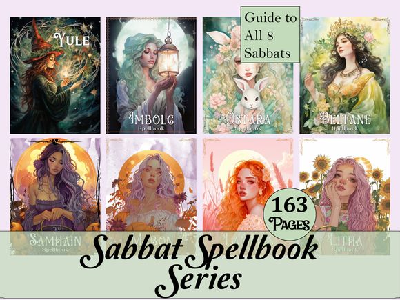 Sabbat Spellbook &amp; Guide Mega Bundle
