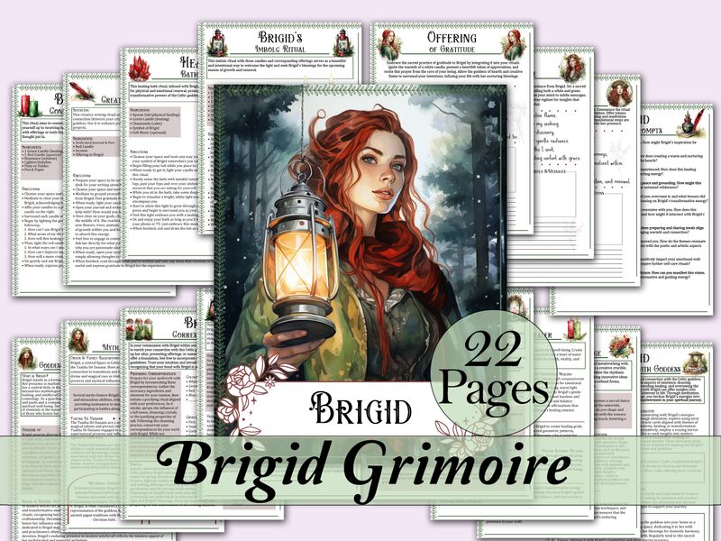Brigid Book of Shadows Bundle
