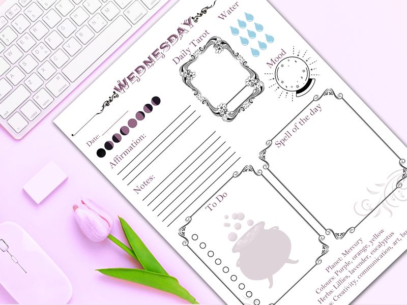 Daily Witch Planner