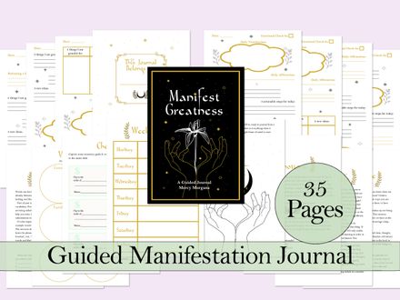 Manifestation Journal - Gold Edition