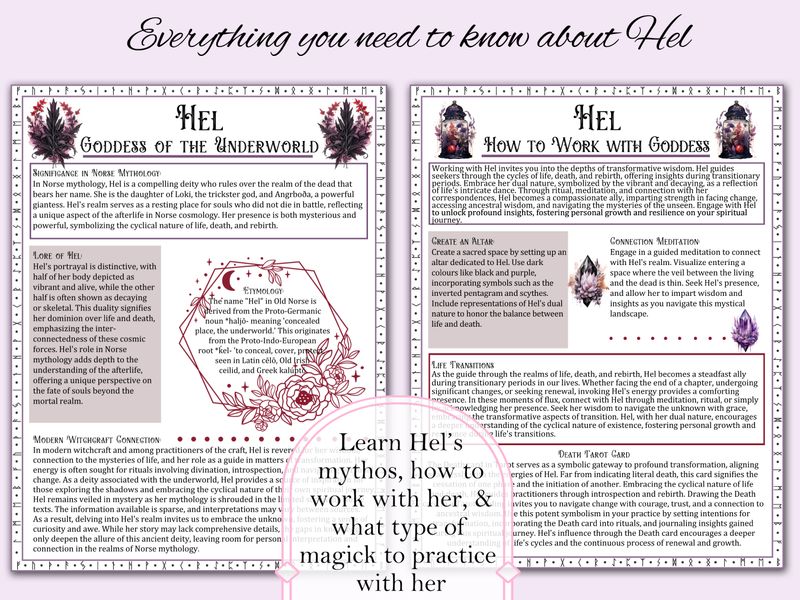 Hel Book of Shadows Bundle