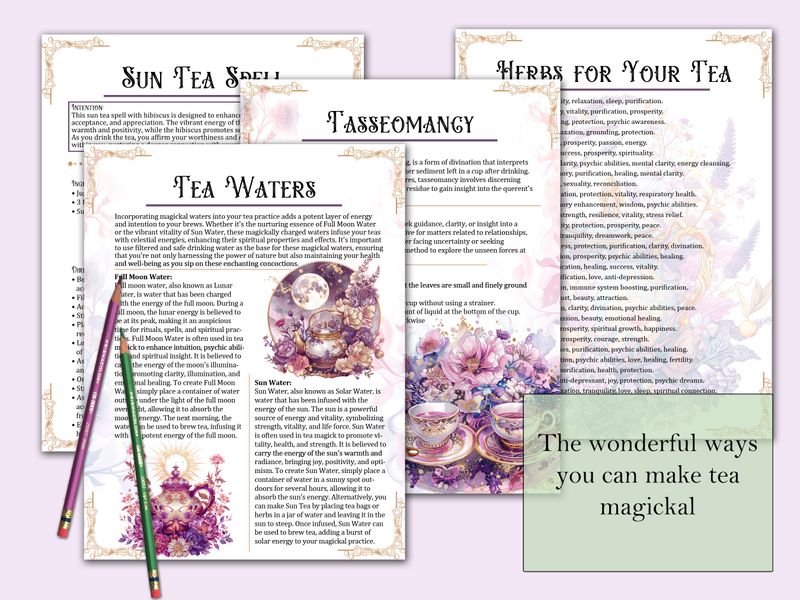 Tea Magick Guide | Tasseomancy