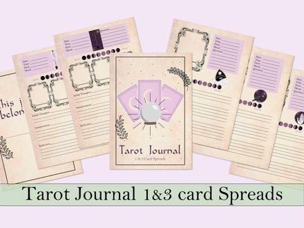Daily Tarot Journal - Vintage Edition