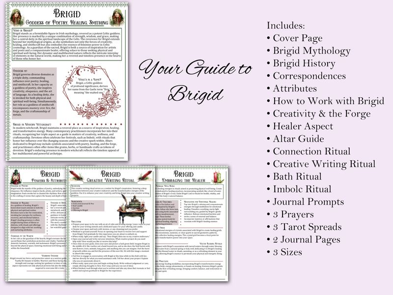 Brigid Book of Shadows Bundle