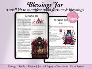 Blessings Jar Spell Kit