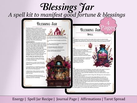 Blessings Jar Spell Kit