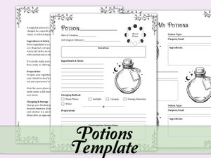 Potions Template