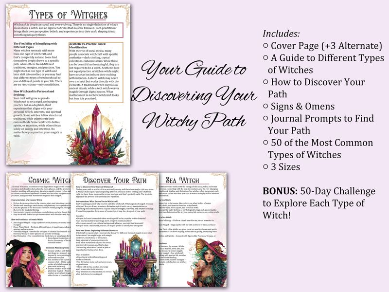 Types of Witches | Guide for Different Types of Witchcraft