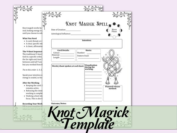 Knot Magick Template