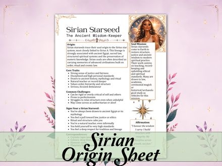 Sirian Starseed