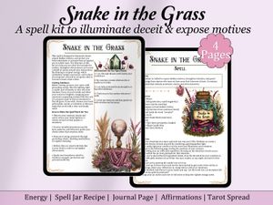 Snake in the Grass Spell Kit