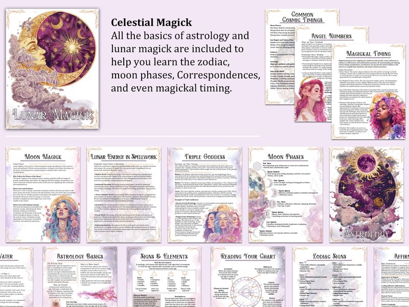 My First Grimoire | Complete Digital Book of Shadows - 2nd Edition